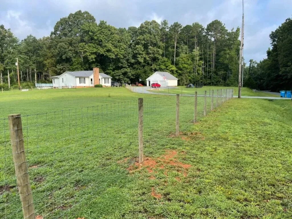 Fence installed by Smart Choice Fence